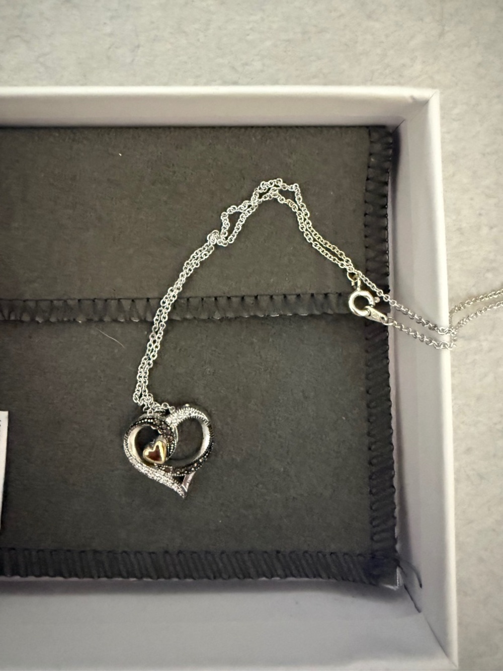 Kohls heart necklace